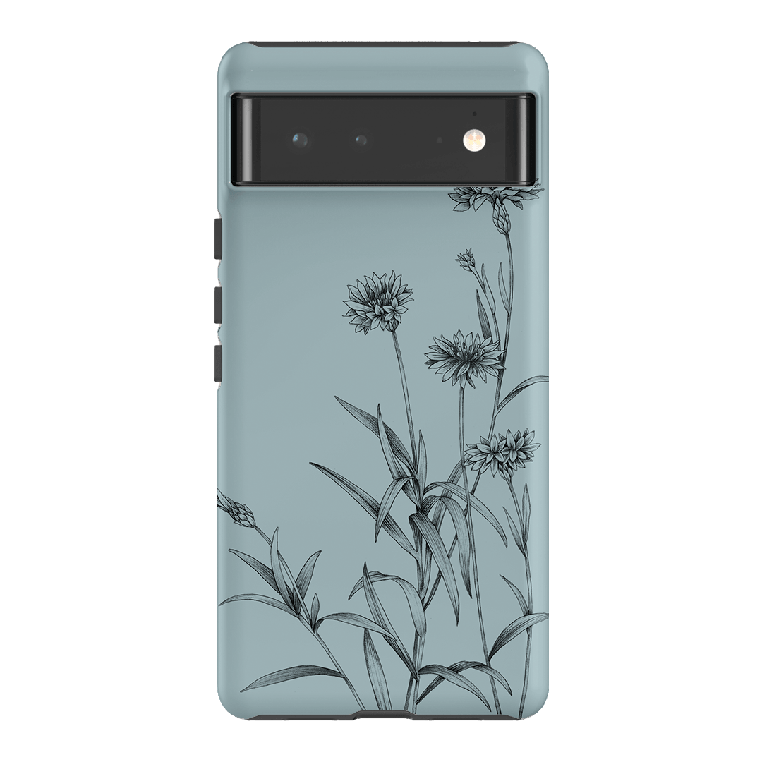 Cornflowers Study Printed Phone Cases Google Pixel 6 / Armoured by Typoflora - The Dairy