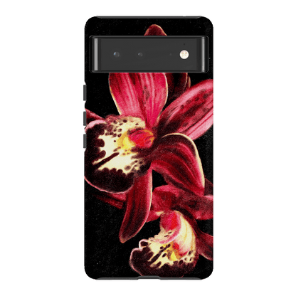Deep Orchid Printed Phone Cases Google Pixel 6 / Armoured by Sally Hungerford - The Dairy