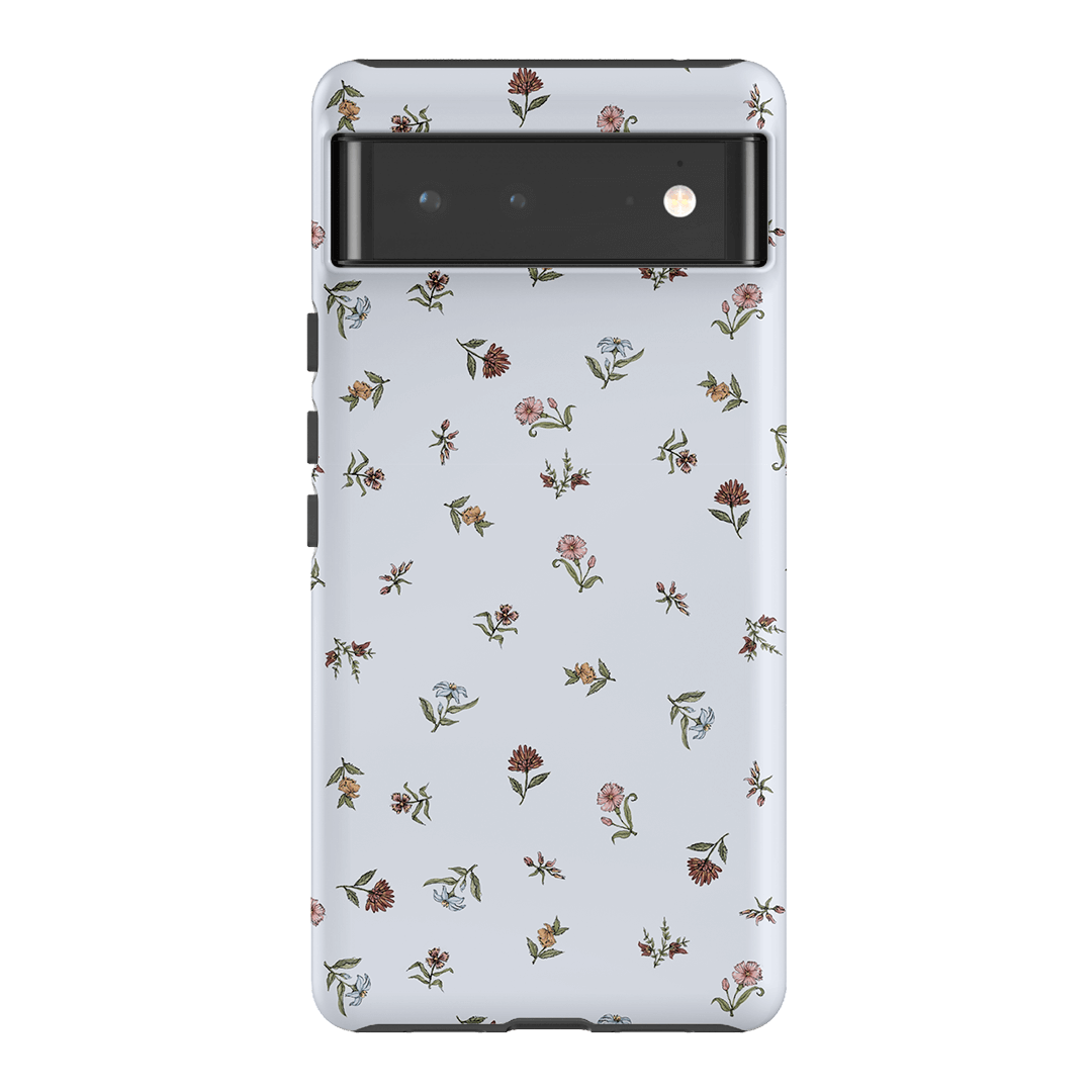 Eggshell Ditsy Printed Phone Cases Google Pixel 6 / Armoured by Veronica Tucker - The Dairy