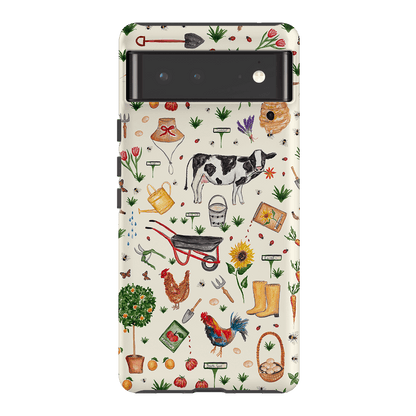Farm Stay Printed Phone Cases Google Pixel 6 / Armoured by BG. Studio - The Dairy