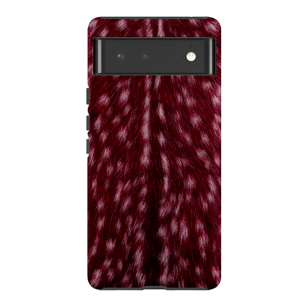 Fawn Burgundy Printed Phone Cases Google Pixel 6 / Armoured by The Dairy - The Dairy