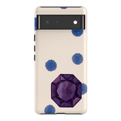 February Amethyst Printed Phone Cases Google Pixel 6 / Armoured by Joiana - The Dairy