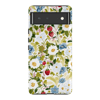 Garden Strawberries Printed Phone Cases Google Pixel 6 / Armoured by Ellie Mae - The Dairy