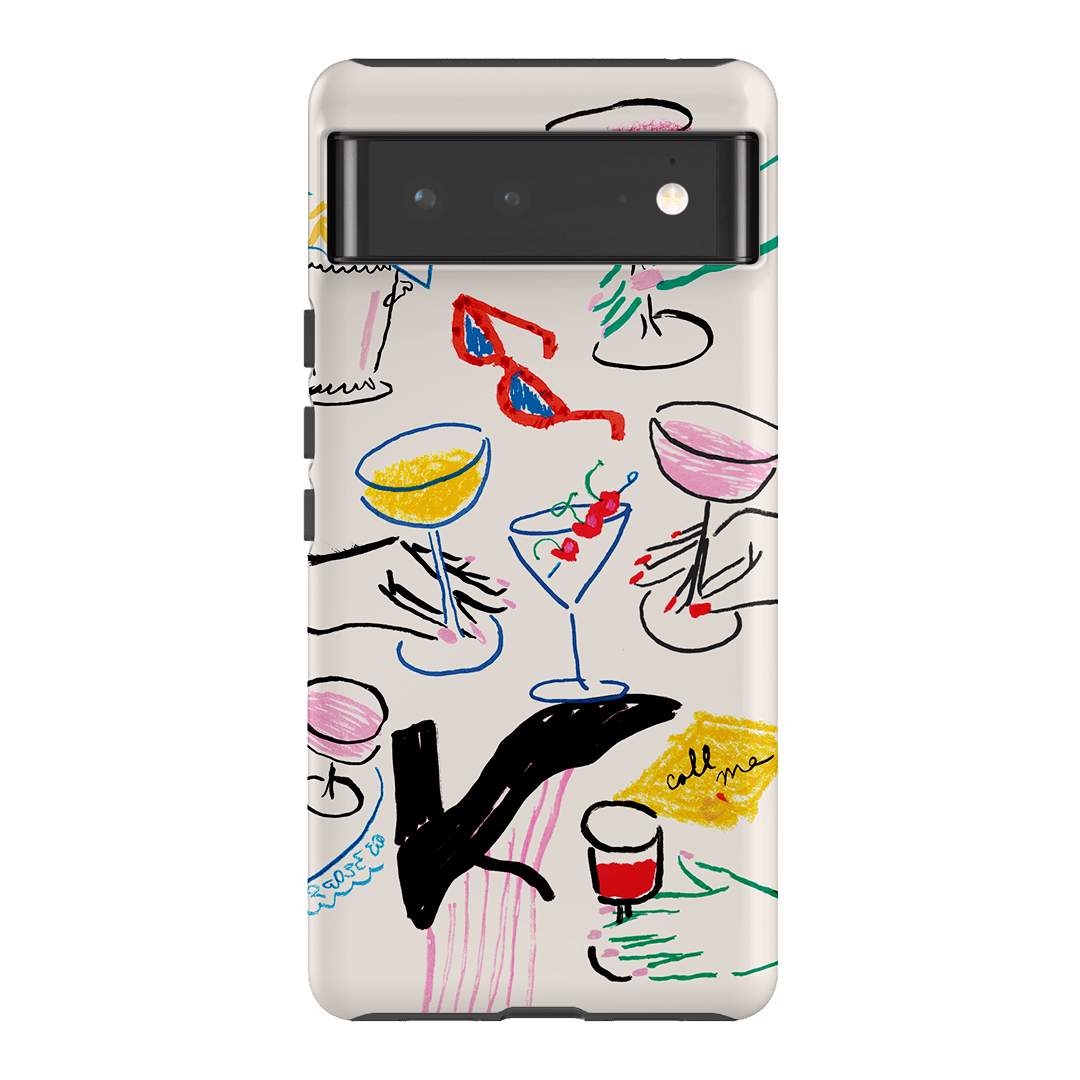 Girls Night Out Printed Phone Cases Google Pixel 6 / Armoured by Phthalo Ruth - The Dairy