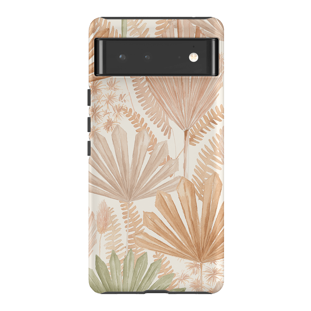 Golden Palm Printed Phone Cases Google Pixel 6 / Armoured by Cass Deller - The Dairy