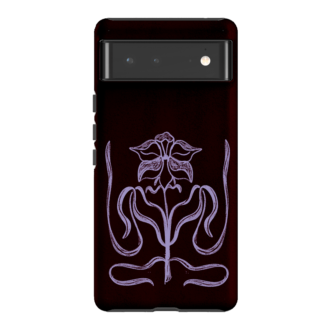 Growth Burgundy Printed Phone Cases by The Dairy - The Dairy