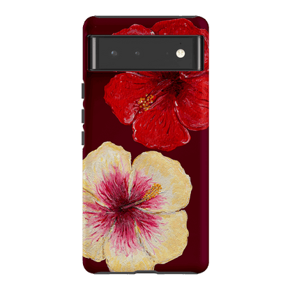 Hibiscus Flower Printed Phone Cases Google Pixel 6 / Armoured by BG. Studio - The Dairy