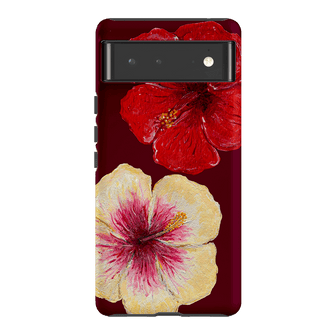 Hibiscus Flower Printed Phone Cases Google Pixel 6 / Armoured by BG. Studio - The Dairy
