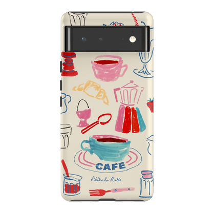 Home Cafe Printed Phone Cases Google Pixel 6 / Armoured by Phthalo Ruth - The Dairy