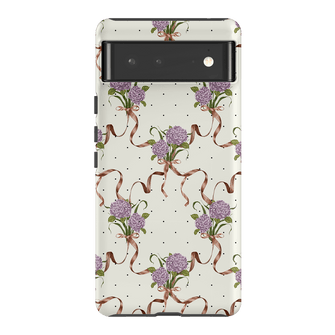 Hydrangea Ribbon Printed Phone Cases Google Pixel 6 / Armoured by Veronica Tucker - The Dairy