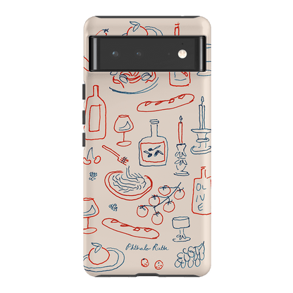 Italian Fare Printed Phone Cases Google Pixel 6 / Armoured by Phthalo Ruth - The Dairy