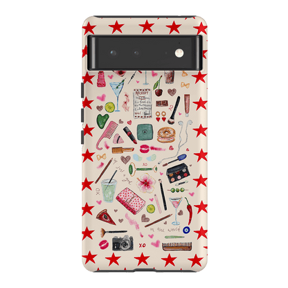 Just A Girl Printed Phone Cases Google Pixel 6 / Armoured by BG. Studio - The Dairy