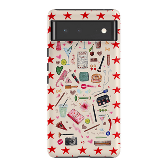 Just A Girl Printed Phone Cases Google Pixel 6 / Armoured by BG. Studio - The Dairy