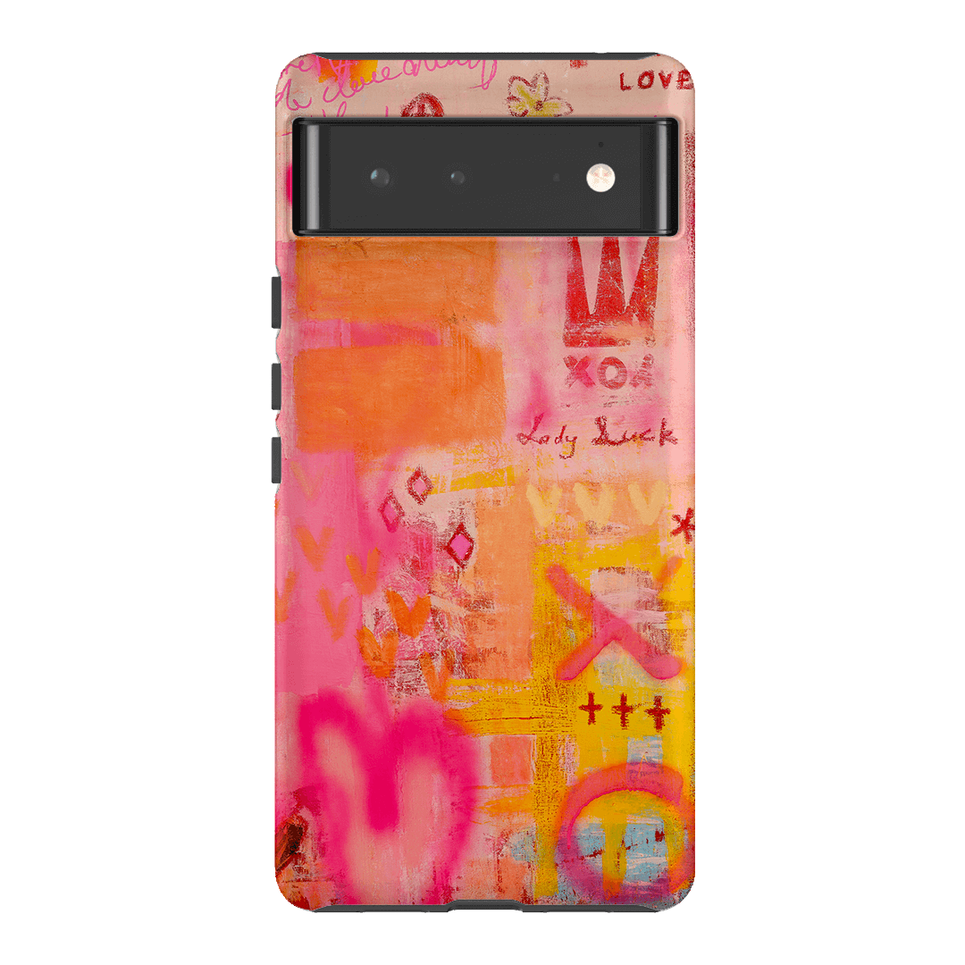 Lady Luck Printed Phone Cases Google Pixel 6 / Armoured by Jackie Green - The Dairy