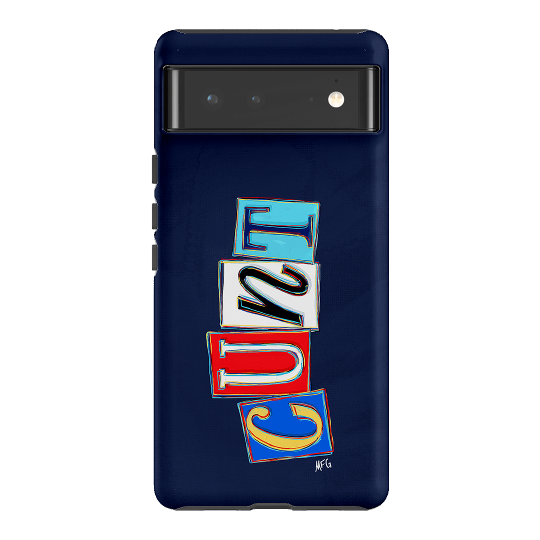 Lil Cnts Blue Printed Phone Cases Google Pixel 6 / Armoured by Margarbs Art - The Dairy