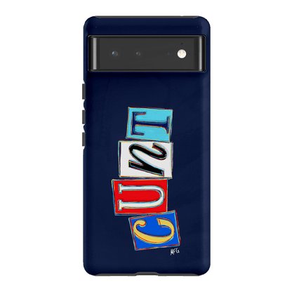 Lil Cnts Blue Printed Phone Cases Google Pixel 6 / Armoured by Margarbs Art - The Dairy