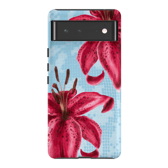 Lillies Printed Phone Cases Google Pixel 6 / Armoured by Sally Hungerford - The Dairy