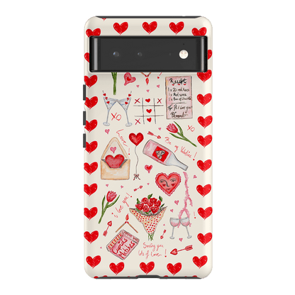 Love Note Printed Phone Cases Google Pixel 6 / Armoured by BG. Studio - The Dairy