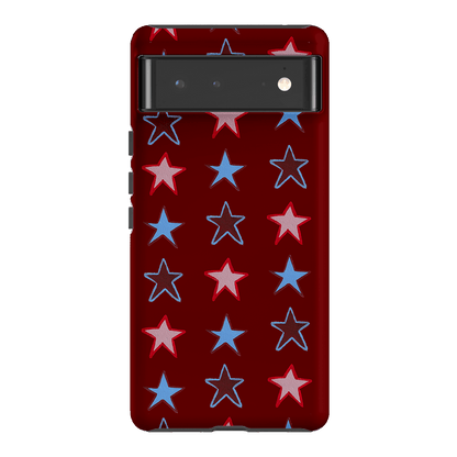 Lucky Stars Rouge Printed Phone Cases Google Pixel 6 / Armoured by BG. Studio - The Dairy