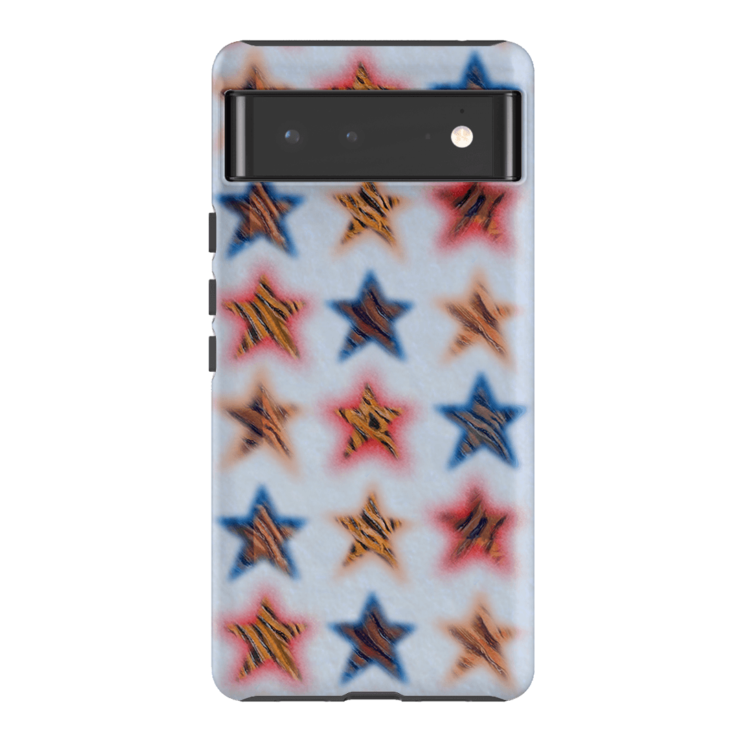 Lucky Stars Tiger Printed Phone Cases Google Pixel 6 / Armoured by BG. Studio - The Dairy