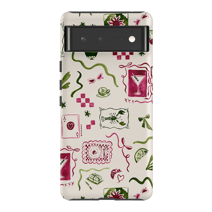 Martini Gal Printed Phone Cases Google Pixel 6 / Armoured by Charlie Taylor - The Dairy