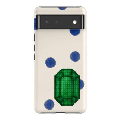 May Emerald Printed Phone Cases Google Pixel 6 / Armoured by Joiana - The Dairy