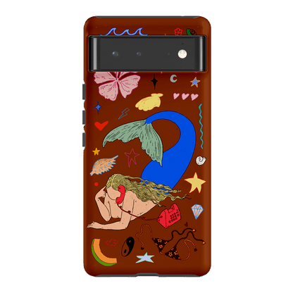 Mermaid Salad Chocolate Printed Phone Cases Google Pixel 6 / Armoured by Easty Beasty - The Dairy