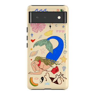 Mermaid Salad Cream Printed Phone Cases Google Pixel 6 / Armoured by Easty Beasty - The Dairy