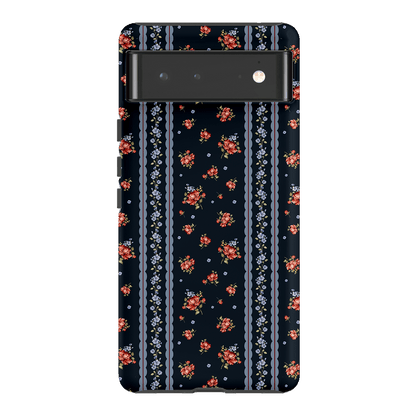 Midnight Stripe Printed Phone Cases Google Pixel 6 / Armoured by Kasiags Art - The Dairy