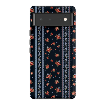 Midnight Stripe Printed Phone Cases Google Pixel 6 / Armoured by Kasiags Art - The Dairy