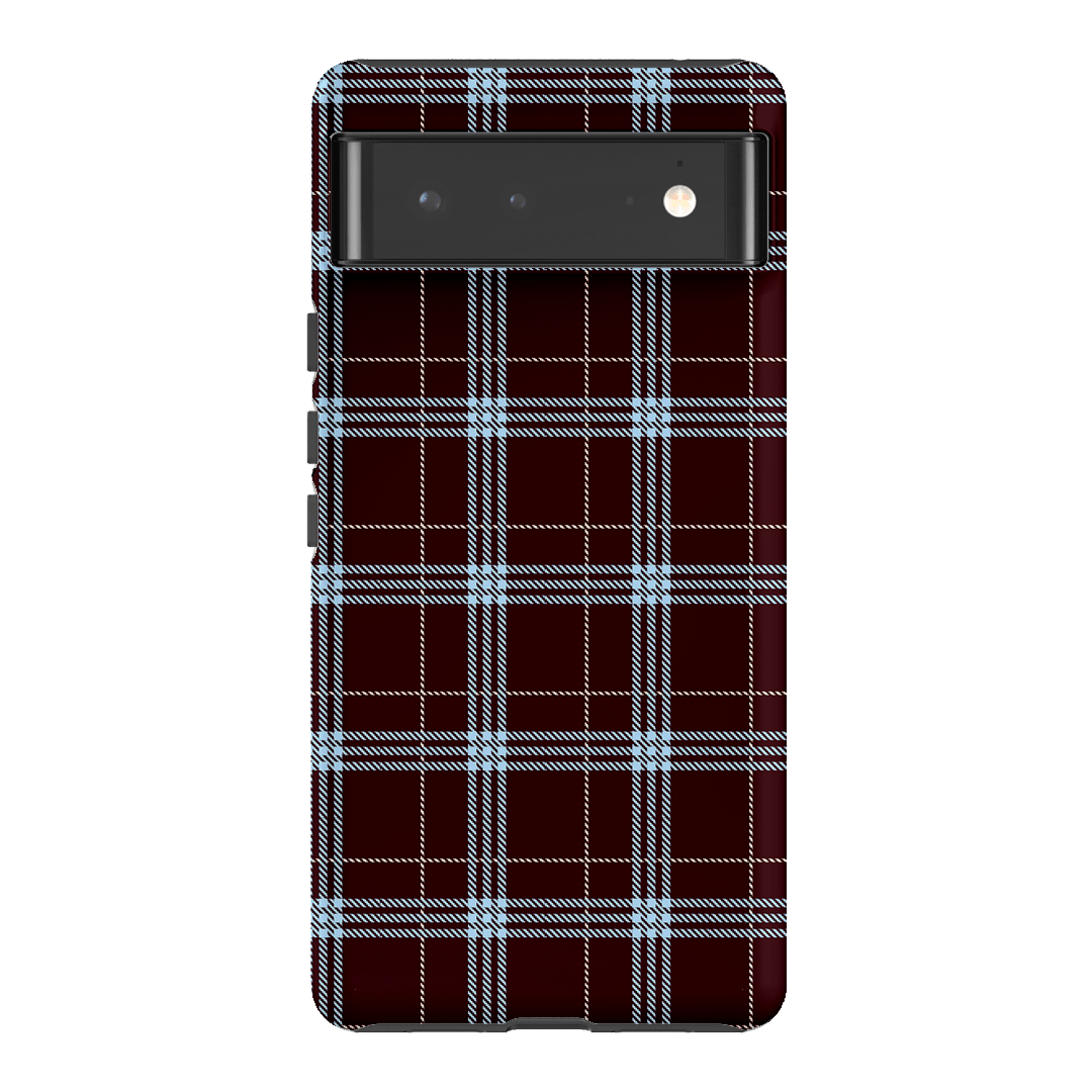 Mocha Plaid Printed Phone Cases Google Pixel 6 / Armoured by The Dairy - The Dairy
