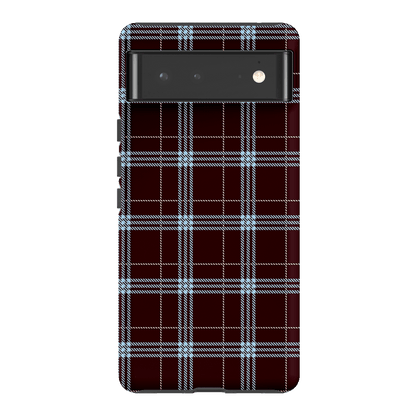 Mocha Plaid Printed Phone Cases Google Pixel 6 / Armoured by The Dairy - The Dairy