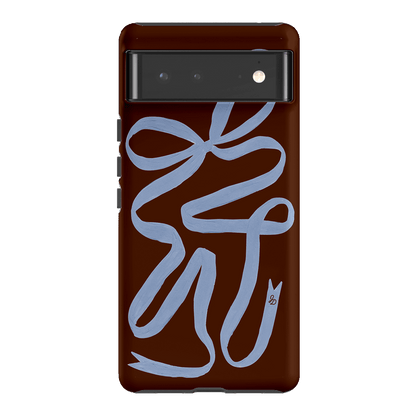 Mocha Ribbon Printed Phone Cases Google Pixel 6 / Armoured by Jasmine Dowling - The Dairy