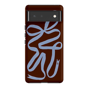 Mocha Ribbon Printed Phone Cases Google Pixel 6 / Armoured by Jasmine Dowling - The Dairy