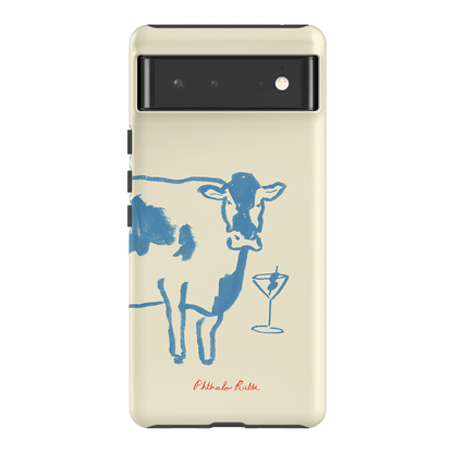 Mootini Blue Printed Phone Cases by Phthalo Ruth - The Dairy