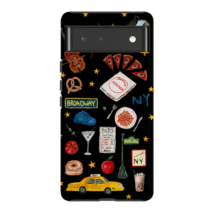 NYC Noir Printed Phone Cases Google Pixel 6 / Armoured by BG. Studio - The Dairy