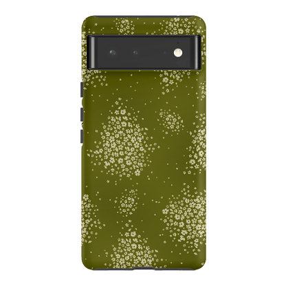 Olive Bloom Printed Phone Cases Google Pixel 6 / Armoured by Veronica Tucker - The Dairy