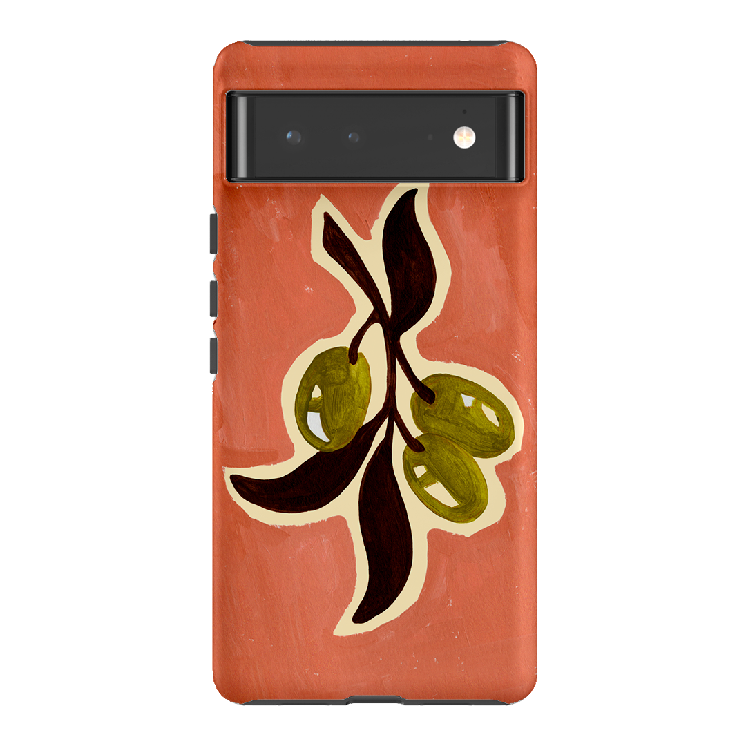 Olives Printed Phone Cases Google Pixel 6 / Armoured by Studio Bon - The Dairy