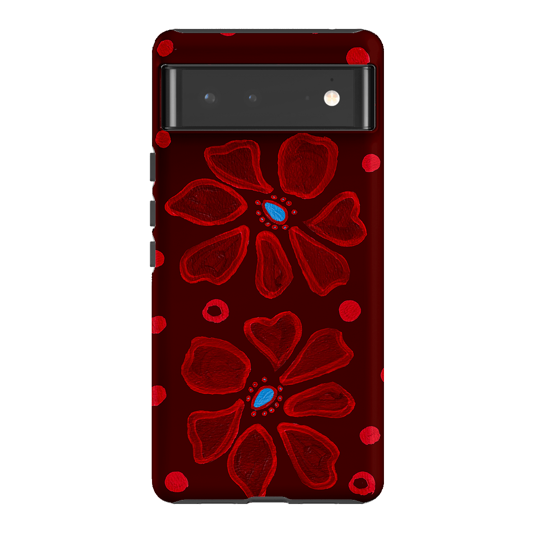 Painted Petal Rouge Printed Phone Cases Google Pixel 6 / Armoured by BG. Studio - The Dairy