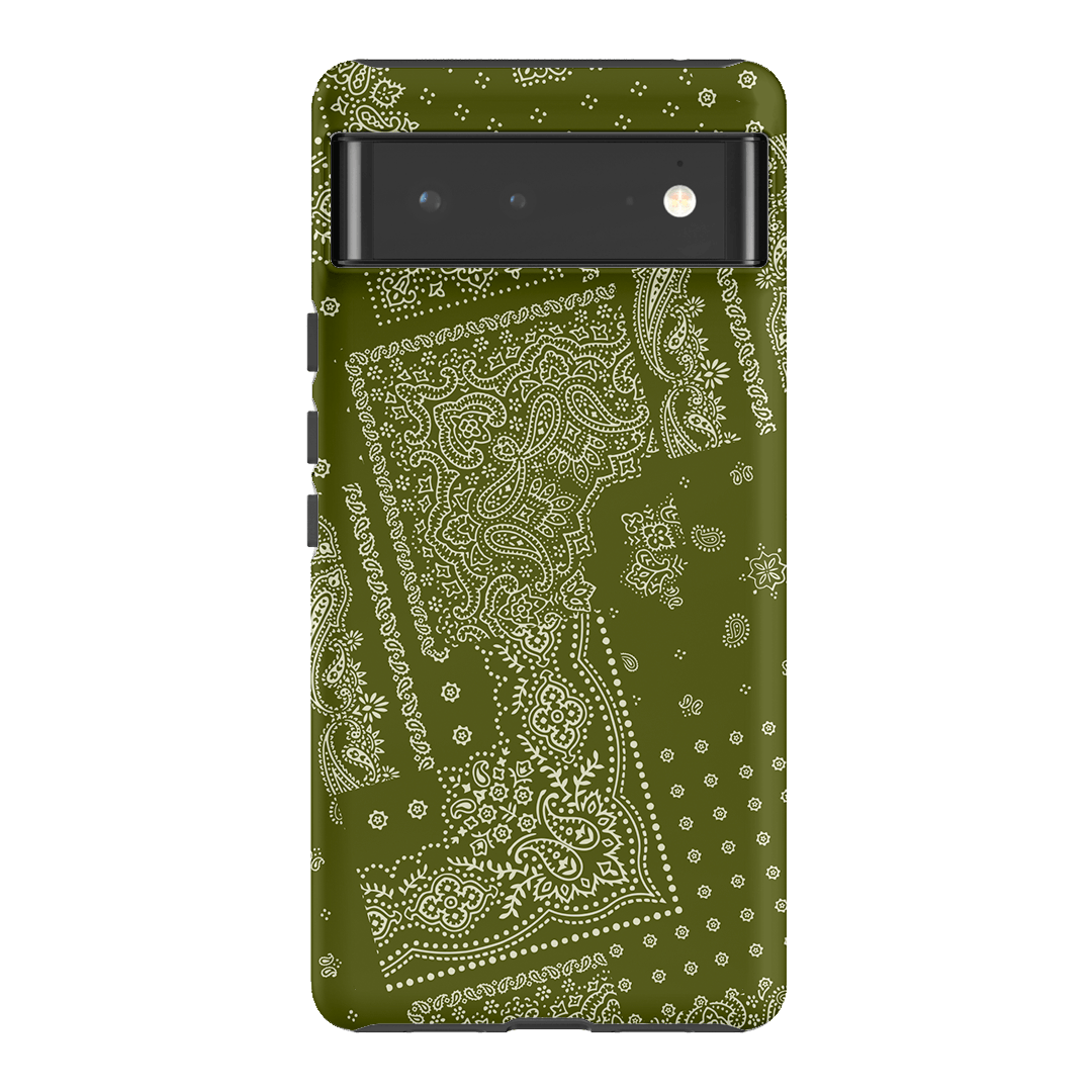 Paisley Fern Printed Phone Cases Google Pixel 6 / Armoured by The Dairy - The Dairy