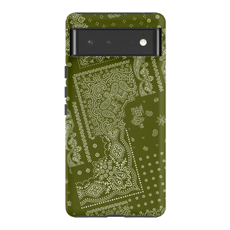 Paisley Fern Printed Phone Cases Google Pixel 6 / Armoured by The Dairy - The Dairy