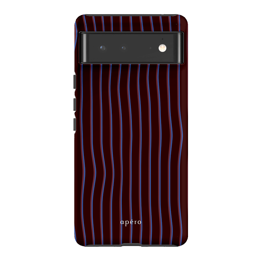 Panama Burgundy Printed Phone Cases Google Pixel 6 / Armoured by Apero - The Dairy