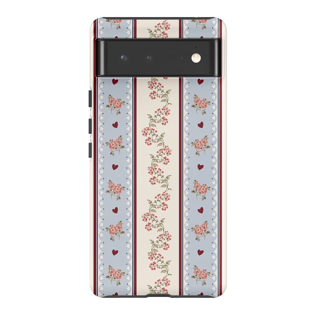 Pastel Stripe Printed Phone Cases Google Pixel 6 / Armoured by Kasiags Art - The Dairy