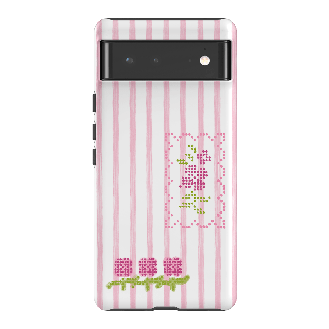 Patchwork Pink Printed Phone Cases Google Pixel 6 / Armoured by Kayla Carr - The Dairy