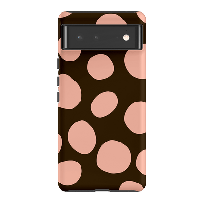Pebbles Chocolate Pink Printed Phone Cases Google Pixel 6 / Armoured by Veronica Tucker - The Dairy
