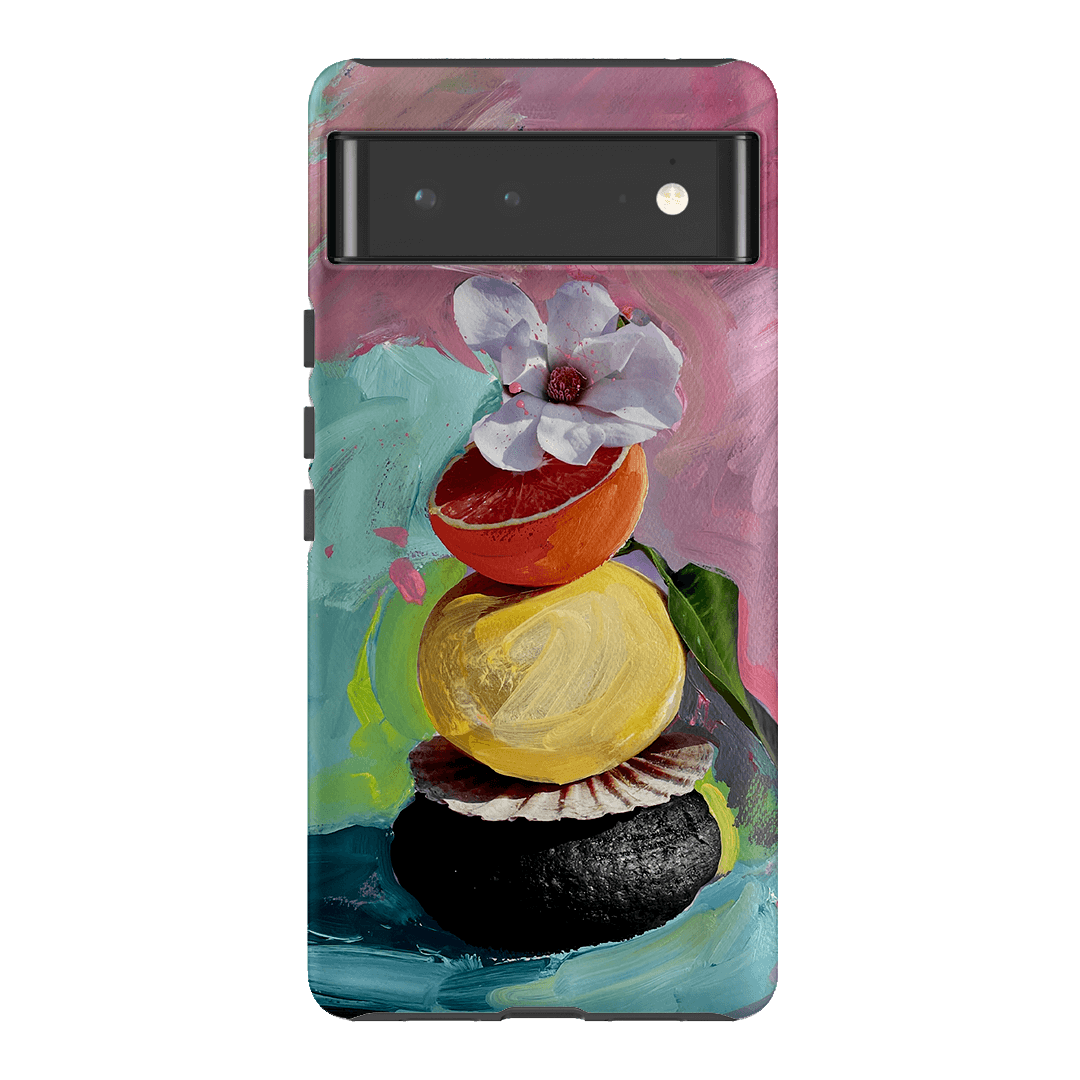 Pink Splash Printed Phone Cases Google Pixel 6 / Armoured by Nicole Nelius - The Dairy