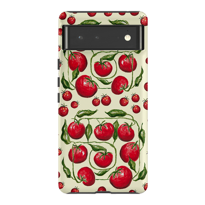 Red Tomatoes Printed Phone Cases Google Pixel 6 / Armoured by BG. Studio - The Dairy