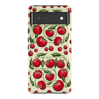 Red Tomatoes Printed Phone Cases Google Pixel 6 / Armoured by BG. Studio - The Dairy