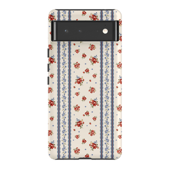 Rose Stripe Printed Phone Cases Google Pixel 6 / Armoured by Kasiags Art - The Dairy