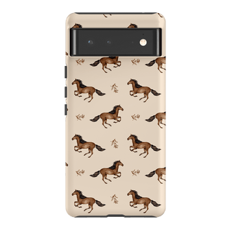 Running Horse Printed Phone Cases Google Pixel 6 / Armoured by Kasiags Art - The Dairy